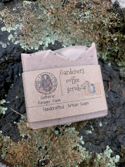 Gardeners coffee scrub bar