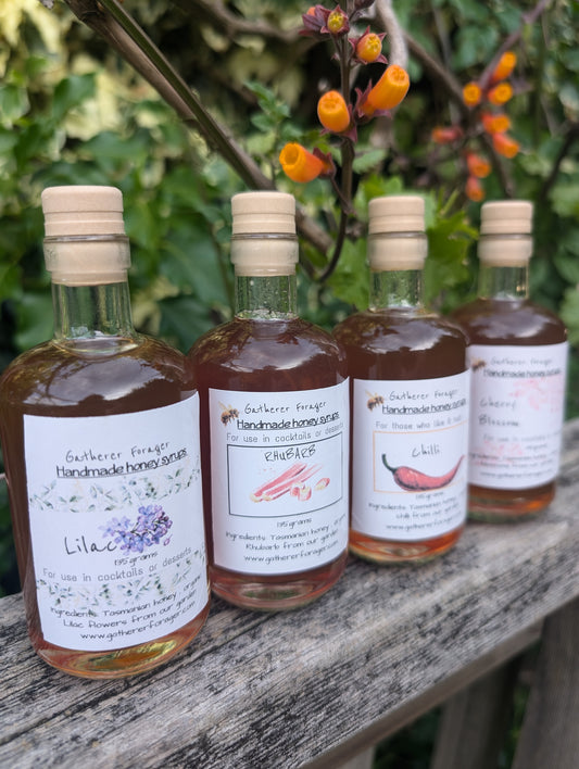 Natural cocktail syrups 