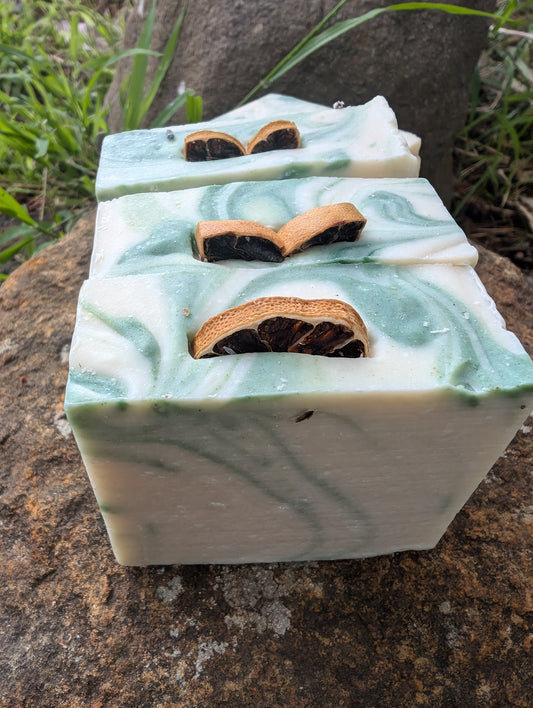 Lime and Basil soap