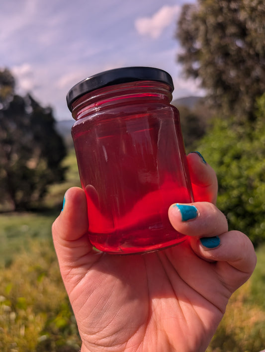 Rose jelly jam 