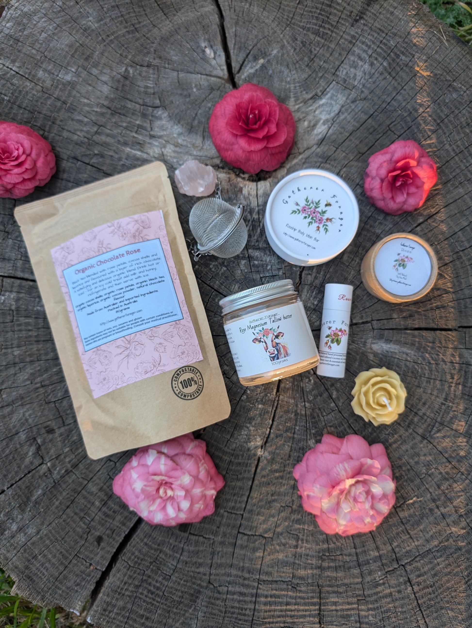 Rose gift hamper 